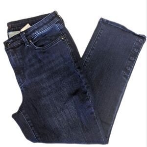 NYDJ Women's Sheri Slim Jeans - Dark Indigo Blue